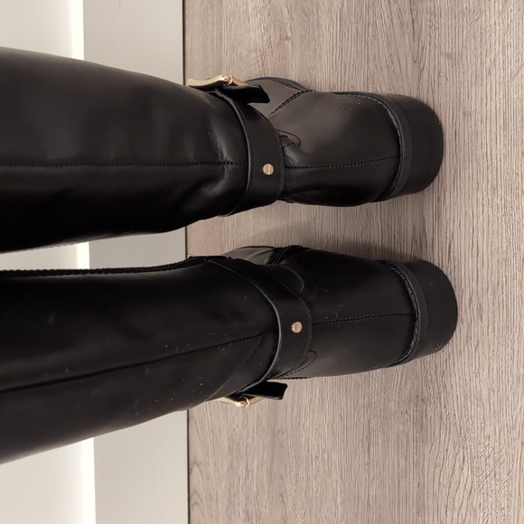 Vince Camuto Phillie Riding Boots Sz 7.5 - Picture 9 of 12